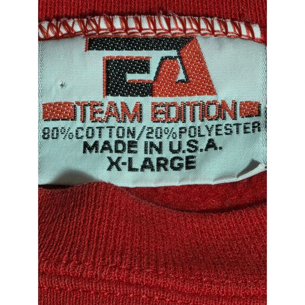 Vintage Team Edition OSU Ohio State Buckeyes Sweatshirt Red XL Made in USA